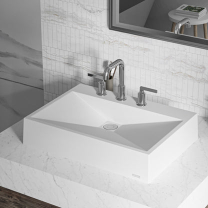 Envy Quartz Composite Vessel Bathroom Sink