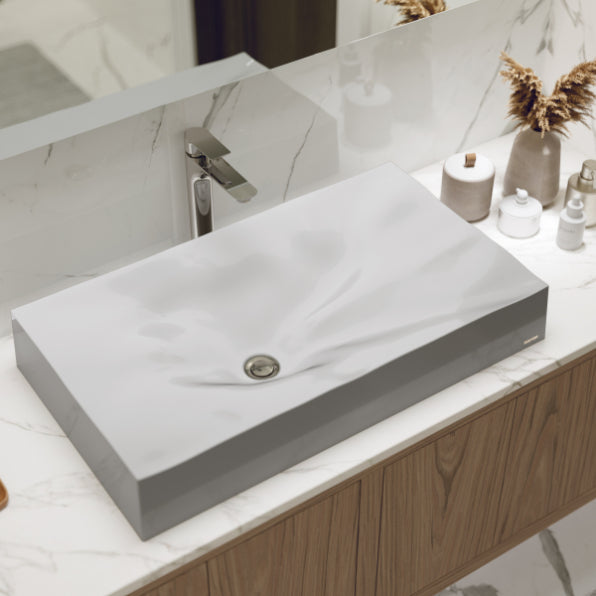 Mirage Quartz Composite Vessel Bathroom Sink