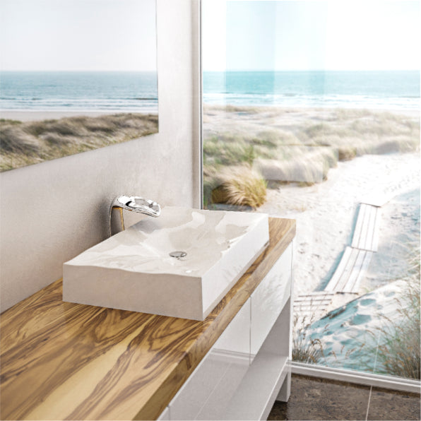 Mirage Quartz Composite Vessel Bathroom Sink