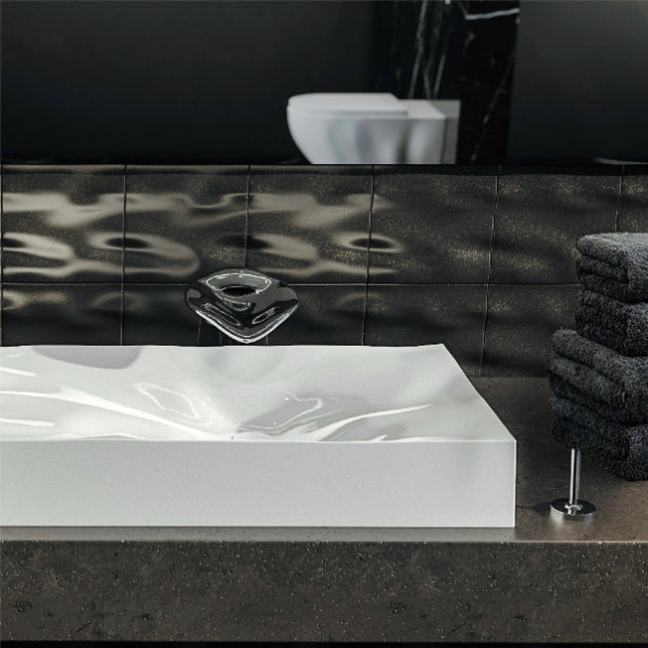 Mirage Quartz Composite Vessel Bathroom Sink