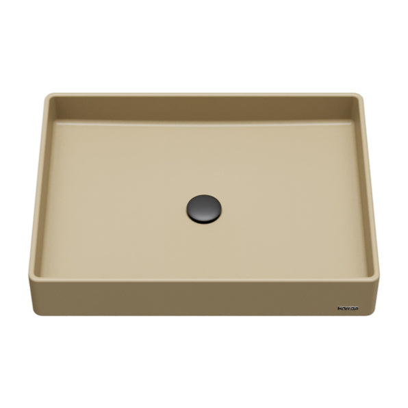 Spark Quartz Composite Vessel Bathroom Sink