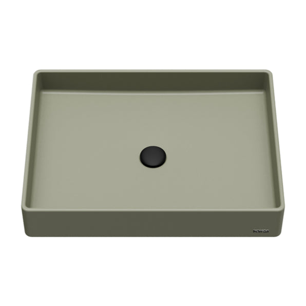 Spark Quartz Composite Vessel Bathroom Sink