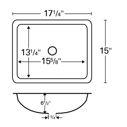 Roen Stainless Steel Undermount Bathroom Sink