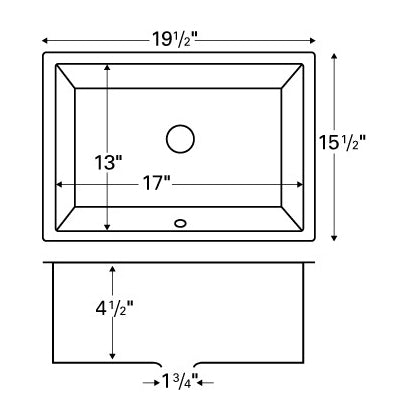 Mumbai Vitreous China Undermount Bathroom Sink