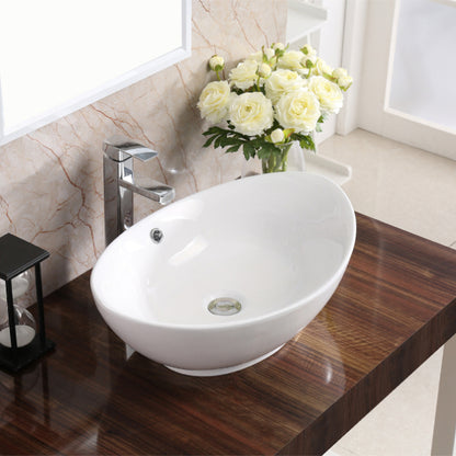 Lisbon Vitreous China Vessel Bathroom Sink