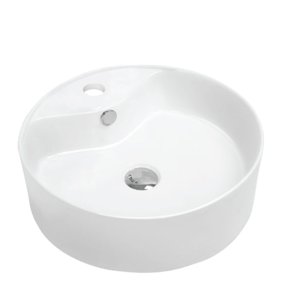 Jakarta Vitreous China Vessel Bathroom Sink