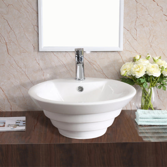 Northumbria Vitreous China Vessel Bathroom Sink