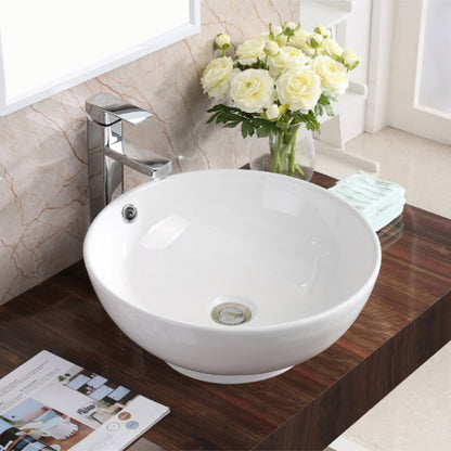 Kent Vitreous China Vessel Bathroom Sink