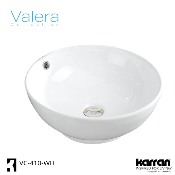 Kent Vitreous China Vessel Bathroom Sink