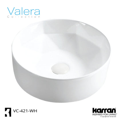 Wiltshire Vitreous China Vessel Bathroom Sink