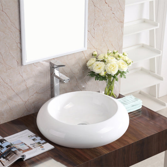 Cumbria Vitreous China Vessel Bathroom Sink