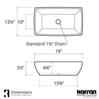 Gramercy Vitreous China Vessel Bathroom Sink