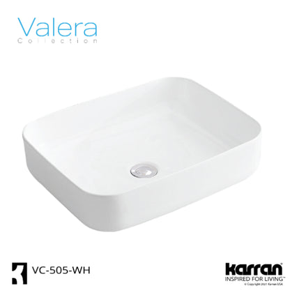 Oxfordshire Vitreous China Vessel Bathroom Sink