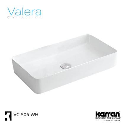 Parkside Vitreous China Vessel Bathroom Sink