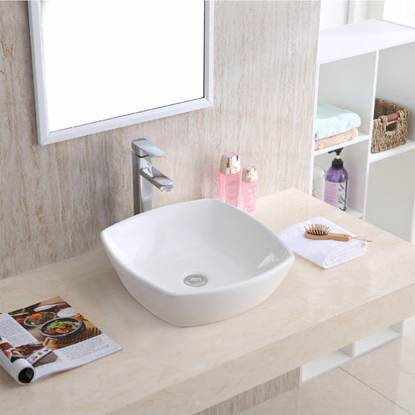 Bennet Vitreous China Vessel Bathroom Sink