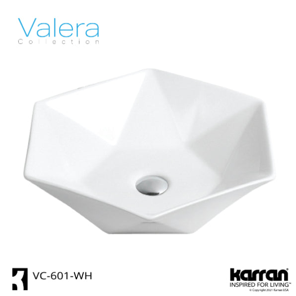 Joie Vitreous China Vessel Bathroom Sink