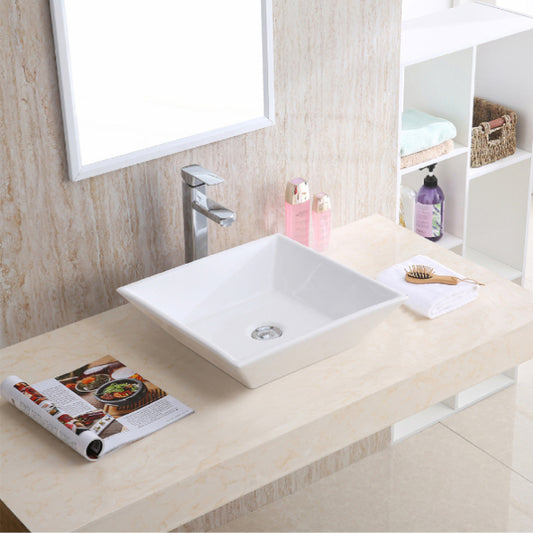 Derbyshire Vitreous China Vessel Bathroom Sink