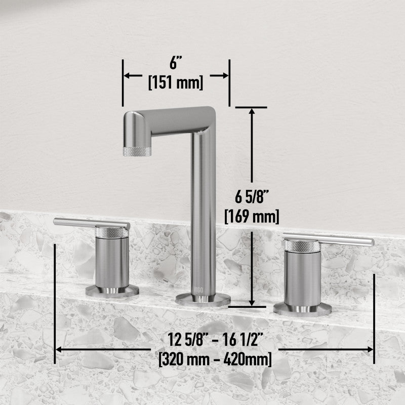 Sterling 8" Widespread Bathroom Lavatory Faucet