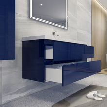 Load image into Gallery viewer, Bohemia Lina 42&quot; Wall Mounted Vanity With Reinforced Acrylic Sink
