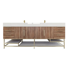 Load image into Gallery viewer, Bethany 84&quot; Freestanding Vanity With Reinforced Acrylic Sink
