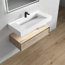 Load image into Gallery viewer, Alysa 36&quot; Wall Mounted Vanity With Acrylic Sink
