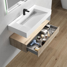Load image into Gallery viewer, Alysa 36&quot; Wall Mounted Vanity With Acrylic Sink
