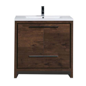 Dolce 36" Freestanding Vanity With Single Reinforced Acrylic Sink