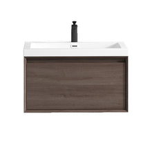 Load image into Gallery viewer, Bella 36&quot; Wall Mounted Vanity With Acrylic Top
