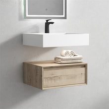 Load image into Gallery viewer, Alysa 24&quot; Wall Mounted Vanity With Acrylic Sink
