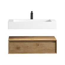 Load image into Gallery viewer, Alysa 36&quot; Wall Mounted Vanity With Acrylic Sink
