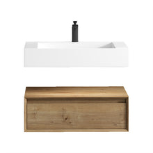 Load image into Gallery viewer, Alysa 30&quot; Wall Mounted Vanity With Acrylic Sink
