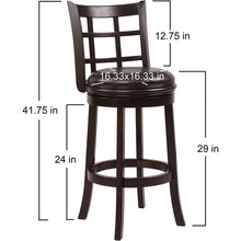 Load image into Gallery viewer, ACBS35 Wood Swivel Barstool 1 Per Box
