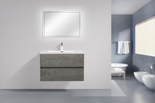 Load image into Gallery viewer, Eddy 24&quot; Wall Mounted Vanity with Integrated Sink Top
