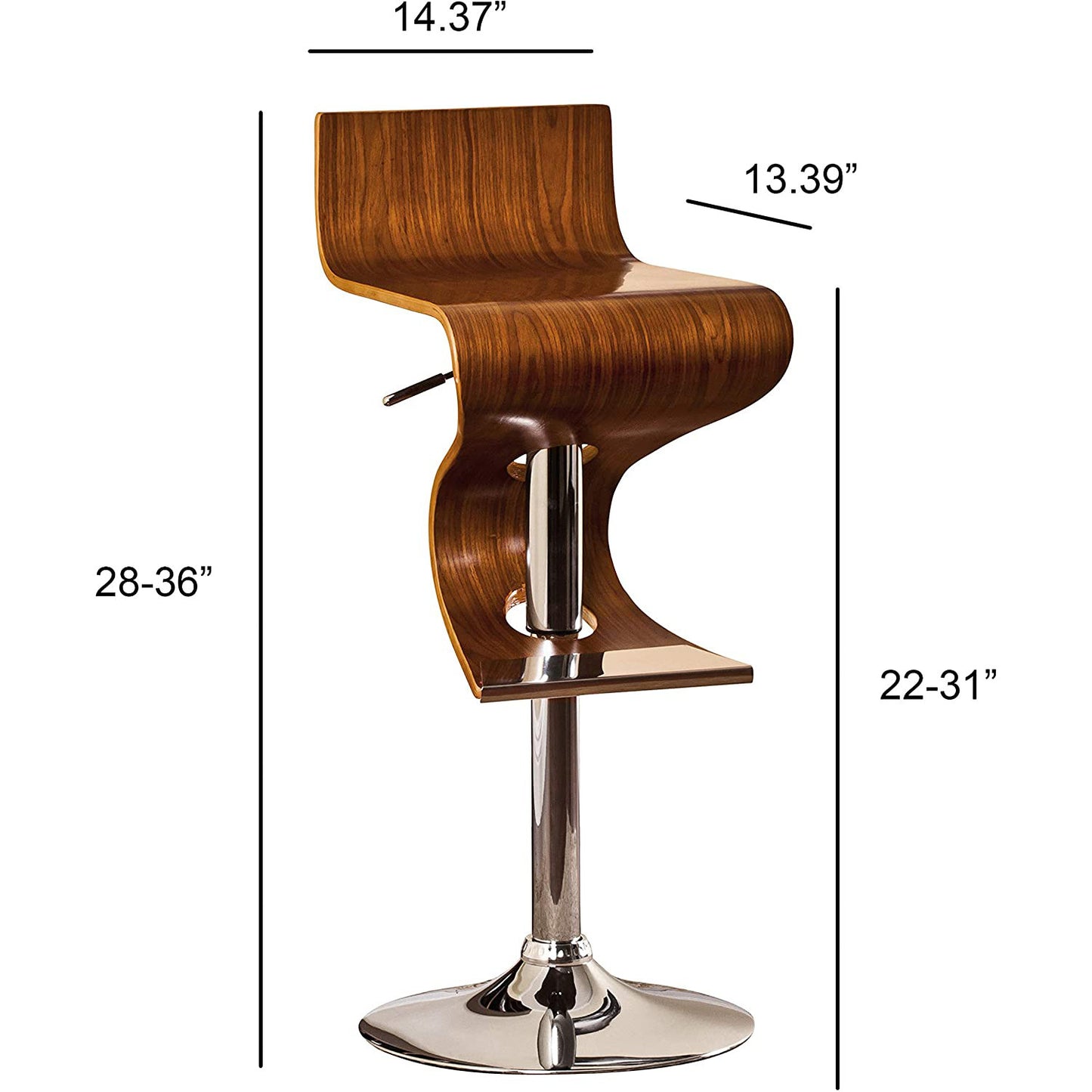 ACBS12 Swivel Barstool 1 Per Box