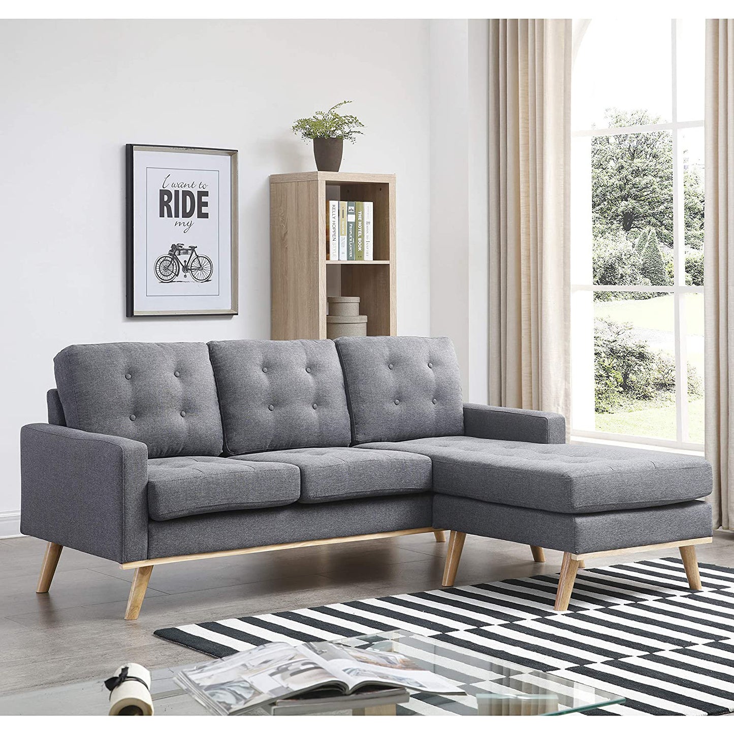 Shelby Reversible Chaise Sectional