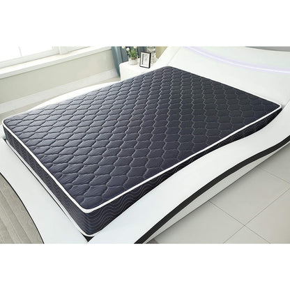 6" High Density Foam Mattress Navy Blue Waterproof Cover