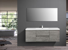 Load image into Gallery viewer, Angel 60&quot; Wall Mounted  Vanity With A Integrated Single Sink / Double Sink
