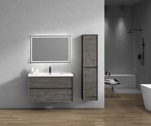 Load image into Gallery viewer, Kingdee 42&quot; Wall Mounted Vanity With Acrylic Top
