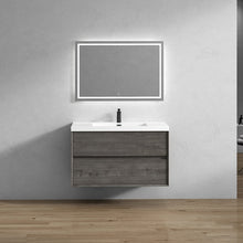 Load image into Gallery viewer, Kingdee 42&quot; Wall Mounted Vanity With Acrylic Top

