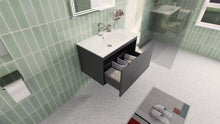Load image into Gallery viewer, Aipo 30&quot; Wall Mounted Vanity With Reinforced Acrylic Sink
