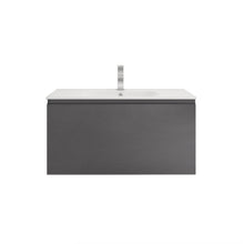 Load image into Gallery viewer, Aipo 36&quot; Wall Mounted Vanity With Reinforced Acrylic Sink
