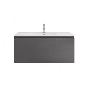 Aipo 40" Wall Mounted Vanity With Reinforced Acrylic Sink