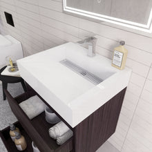 Load image into Gallery viewer, Monterey 24&quot; Wall Mounted Vanity With Reinforced Acrylic Sink
