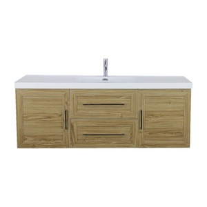 Eloise 60" Wall Mounted Vanity With Reinforced Acrylic Sink