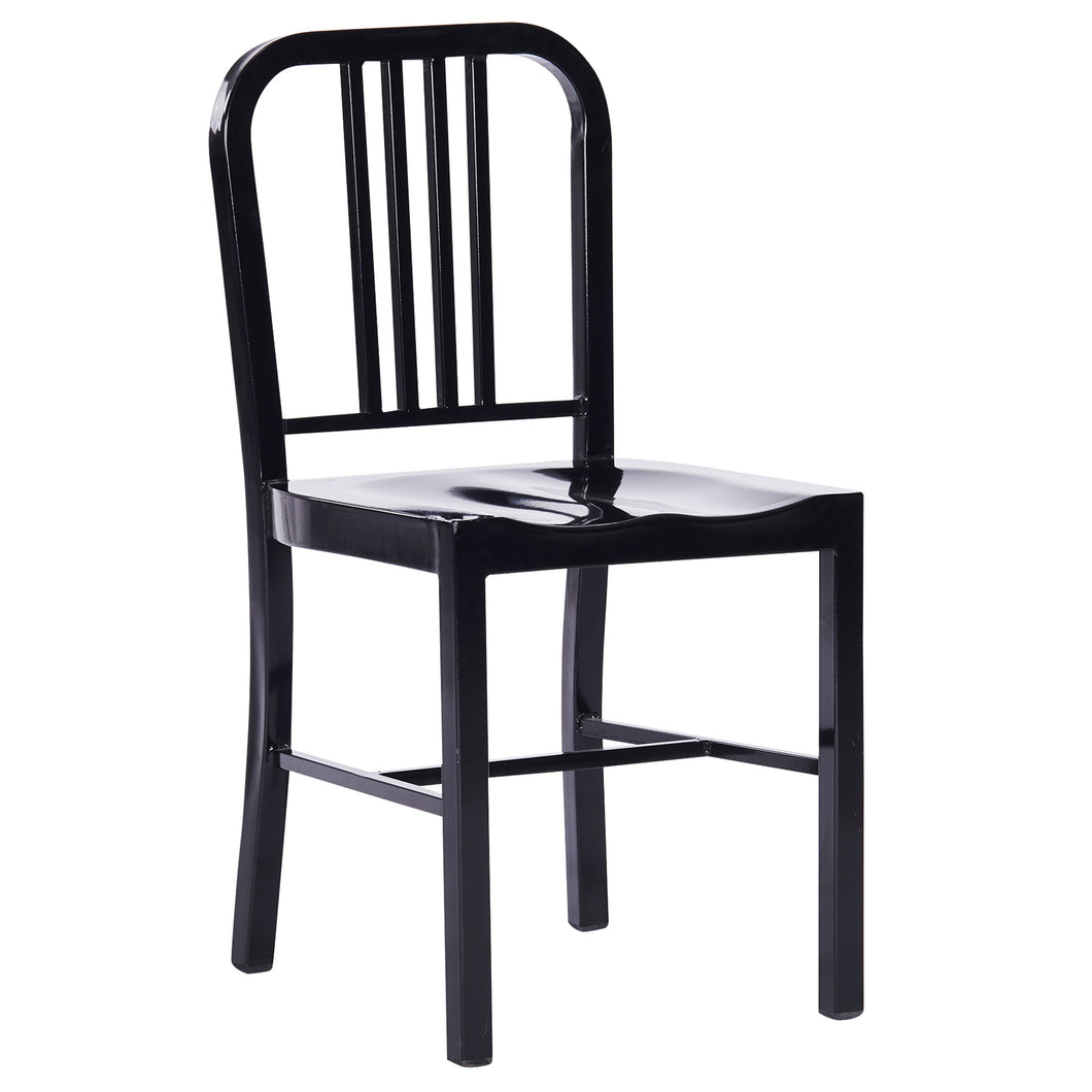 D-009 Metal Dining Chair With Back 2 Piece