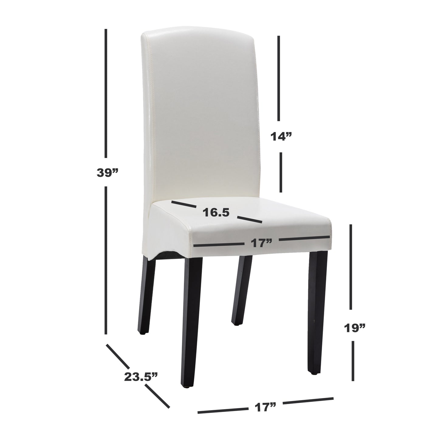 D-ART Modern Dining Chair Set