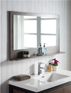 Lake 48" Wall Mounted Vanity With Reinforced Acrylic Sink