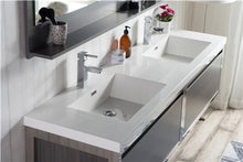 Load image into Gallery viewer, Lake 72&quot; Wall Mounted Vanity With Reinforced Acrylic Sink
