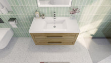 Load image into Gallery viewer, Eloise 42&quot; Wall Mounted Vanity With Reinforced Acrylic Sink
