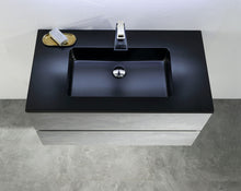 Load image into Gallery viewer, Eddy 36&quot; Wall Mounted Vanity with Integrated Sink Top
